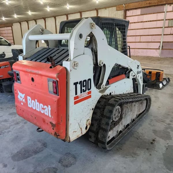Bobcat T190 Turbo Compact Track Loader, rear view