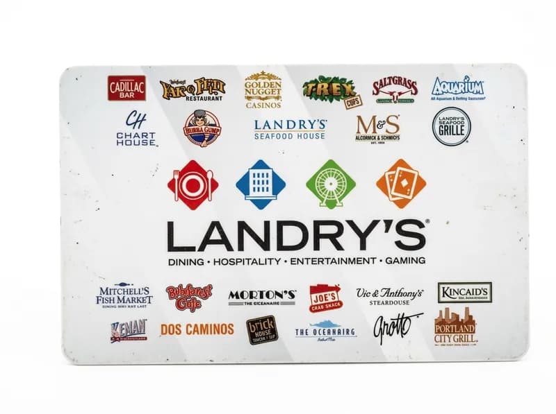 Gift Card Auction #2 - Crumbl, Top Golf, DoorDash, Landry's, AMC, Fogo De Chao, close-up view