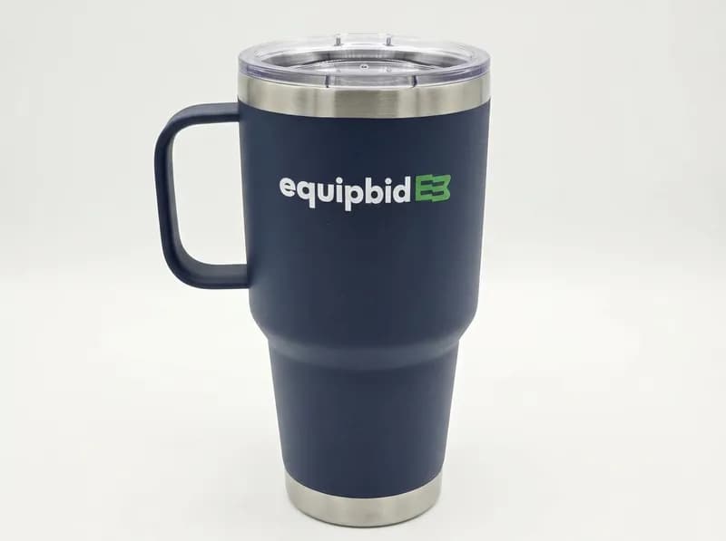 Equipbid Insulated Stainless Travel Mug with Lid 30oz - Yeti Rambler Style, primary view