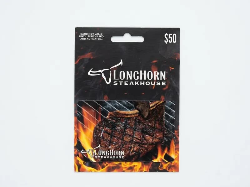 Longhorn Steakhouse $50 Gift Card, primary view