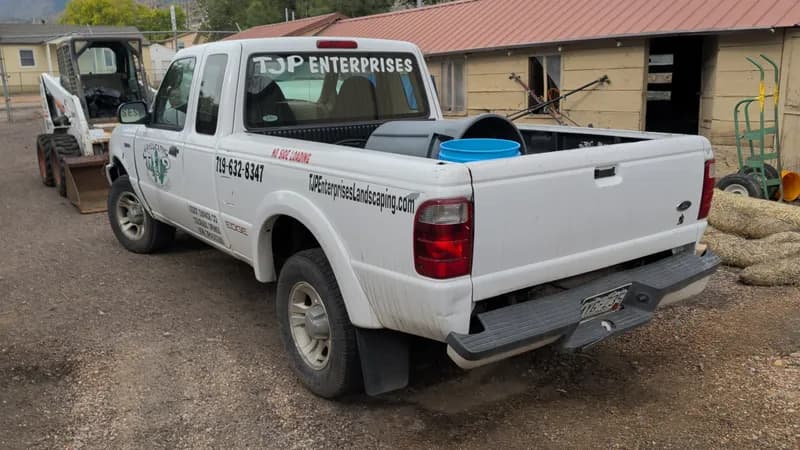 Ford Ranger Edge Single Cab Pickup Truck, side view