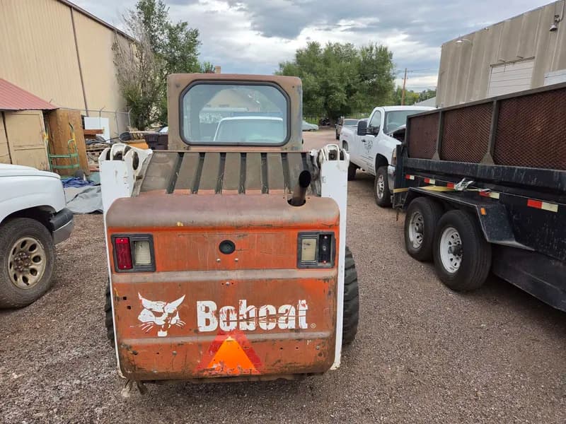 Bobcat S160 Compact Skid Steer Loader w/ Bucket, detail view