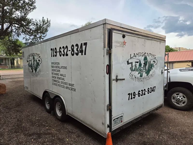 Rock Solid Cargo 8.5x20 Enclosed Cargo Trailer, detail view