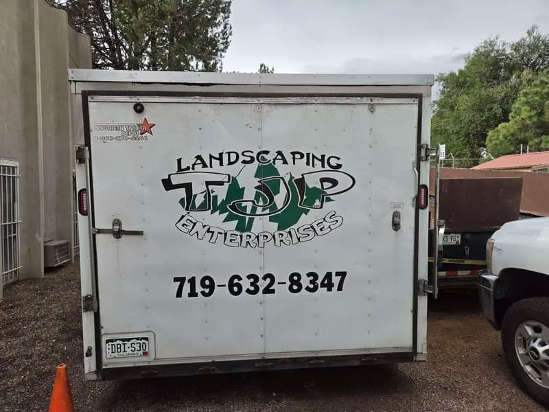 Rock Solid Cargo 8.5x20 Enclosed Cargo Trailer, interior view