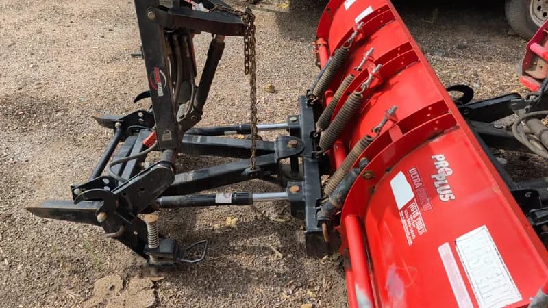 Western Pro Plus 8ft Snow Plow w/ Quad Attachment, view 8