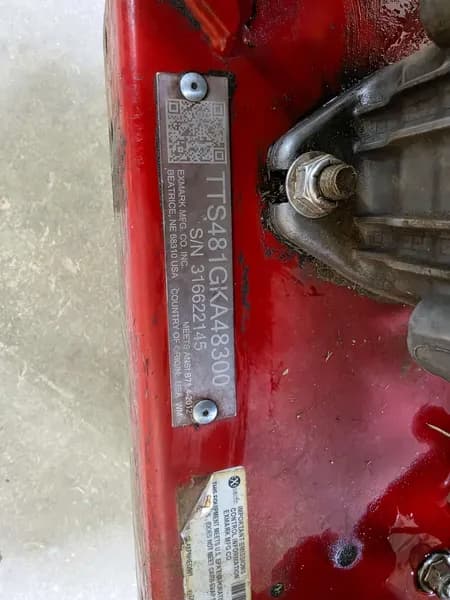 Exmark Turf Tracer S-Series 48in Zero Turn Mower, view 7