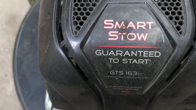 Toro Personal Pace Auto-Drive Lawn Mower, side view