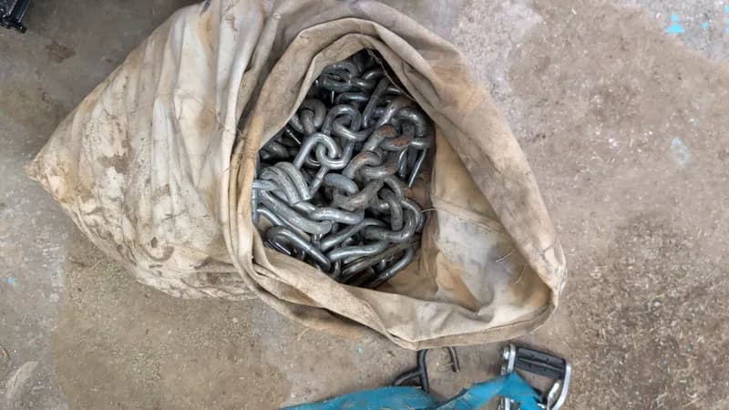 Tire Chain Part Number 542355, side view