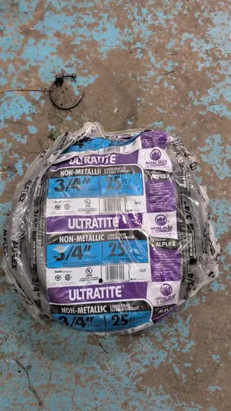 Ultratite Non-Metallic Liquidtight Flexible Conduit 3/4in 25ft, primary view