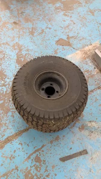 All-Terrain Pneumatic Tires w/ Wheel Rims, primary view