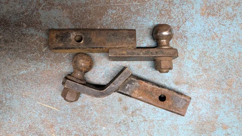 Trailer Hitch Ball Mount & Receiver Hitch Set, primary view