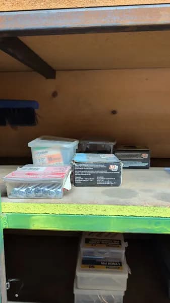 Assorted Fasteners & Hardware - Bolts Screws Anchors Lot, primary view