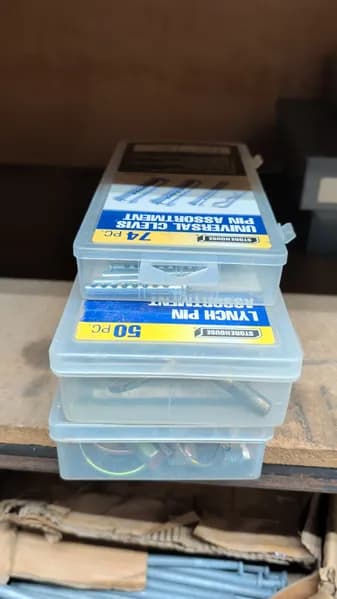 Storehouse Lynch Pin & Clevis Pin Assortment (124 pcs), primary view