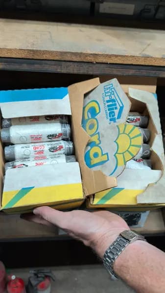 Two opened boxes of Hi-Flier string. 300Ft per roll., primary view