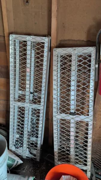 Aluminum Expanded Metal Ramps Pair, primary view