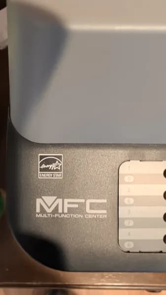 Brother MFC-L2750DW Multifunction Laser Printer, side view