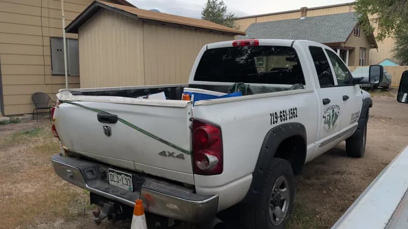 2009 Dodge Ram 2500 Crew Cab Pickup Truck w/ Landscaping Decal - Transmission replaced 2022, view 7