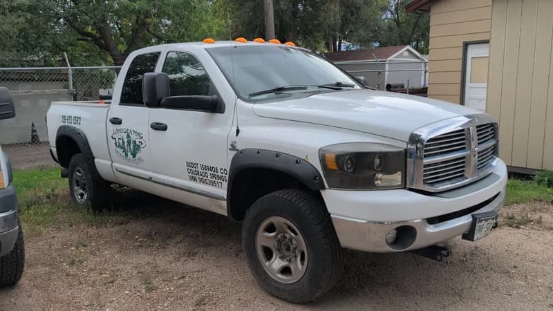 2009 Dodge Ram 2500 Crew Cab Pickup Truck w/ Landscaping Decal - Transmission replaced 2022, view 8