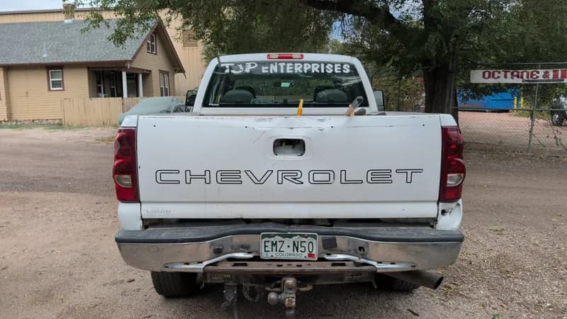 Chevrolet Silverado 2500HD Pickup Truck w/ Tools, detail view