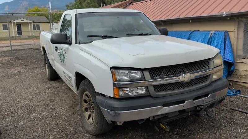 2003 Chevrolet Silverado 1500 Single Cab Pickup, primary view