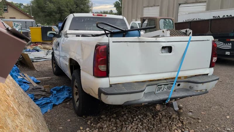 2003 Chevrolet Silverado 1500 Single Cab Pickup, detail view