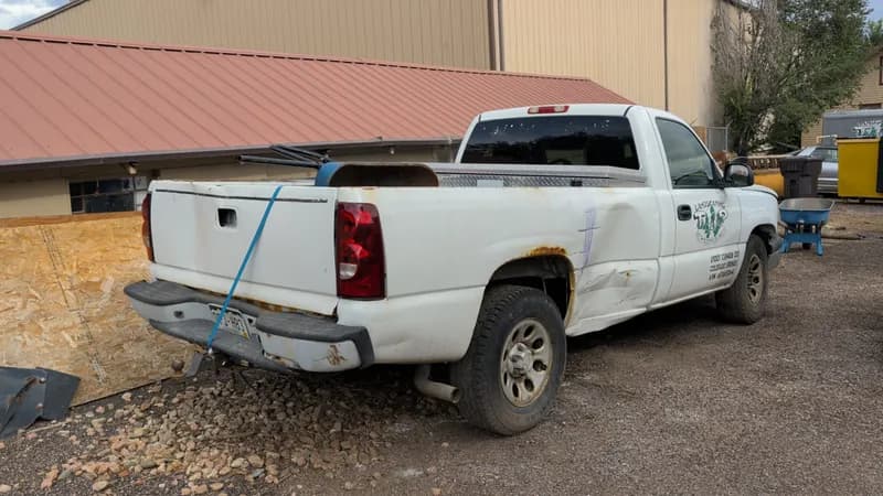 2003 Chevrolet Silverado 1500 Single Cab Pickup, close-up view