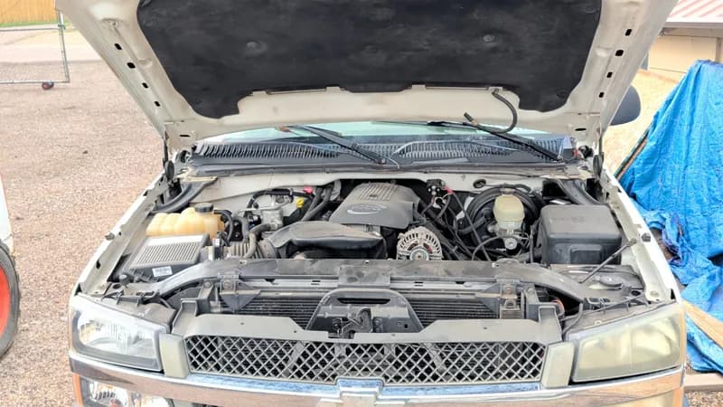 2003 Chevrolet Silverado 1500 Single Cab Pickup, view 17