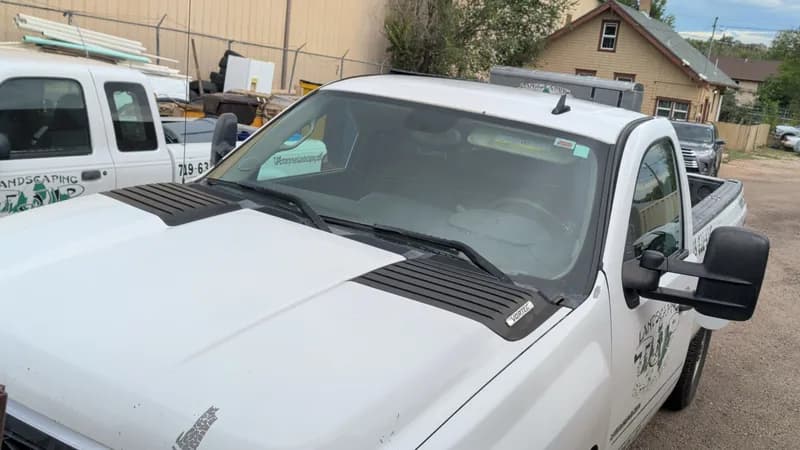 2012 Chevrolet Silverado 2500 HD Single-Cab Pickup Truck, rear view