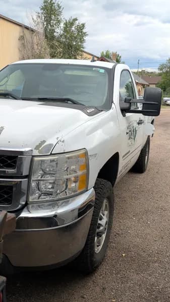 2012 Chevrolet Silverado 2500 HD Single-Cab Pickup Truck, detail view