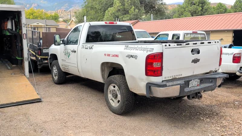 2012 Chevrolet Silverado 2500 HD Single-Cab Pickup Truck, close-up view