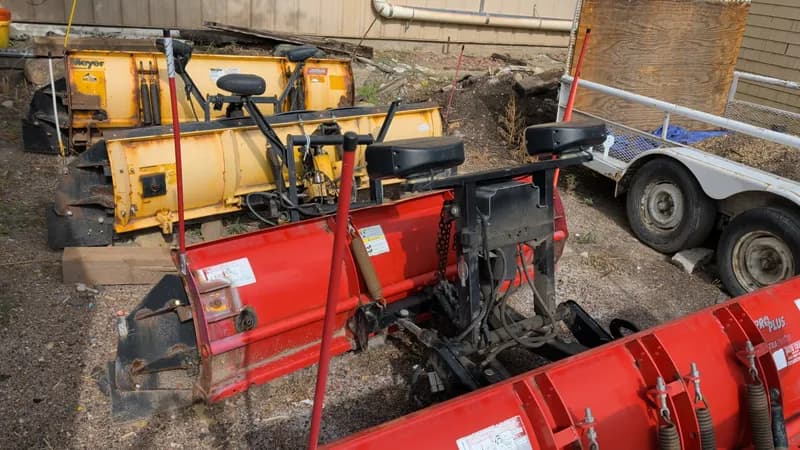 Western Contractor Grade Snow Plow, primary view