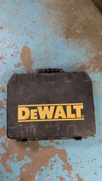 DeWalt Cordless Coil Nailer Kit w/ Case, side view