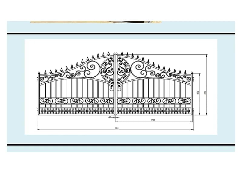 2026 Suihe 16FT European-Style Gate, primary view