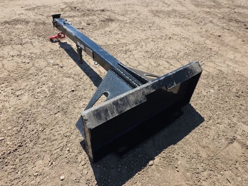 Mini Skid Steer Telescopic Boom MTB87 Attachment, rear view