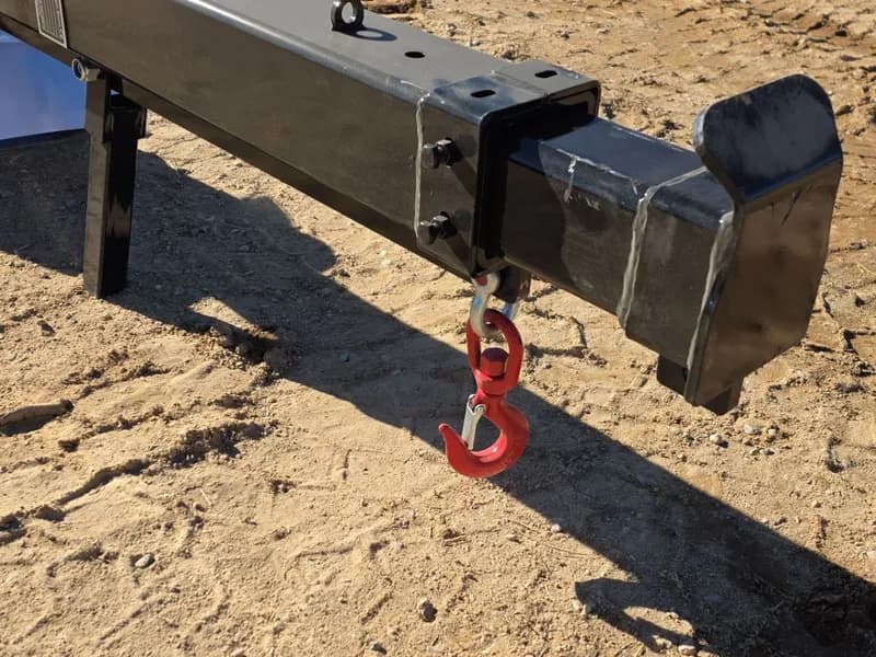 Forklift Telescopic Boom Extension Attachment Model TB47, detail view