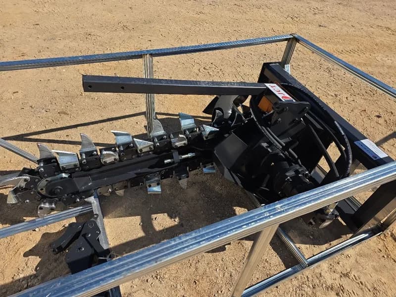 Unused 2026 JCT Skid Steer Trencher, primary view