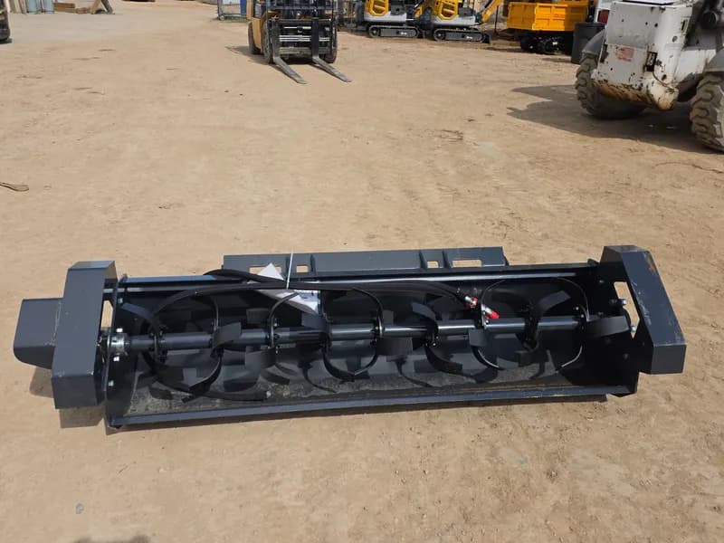 Wolverine 72-inch Skid Steer Tiller Attachment TL-12-72W, primary view