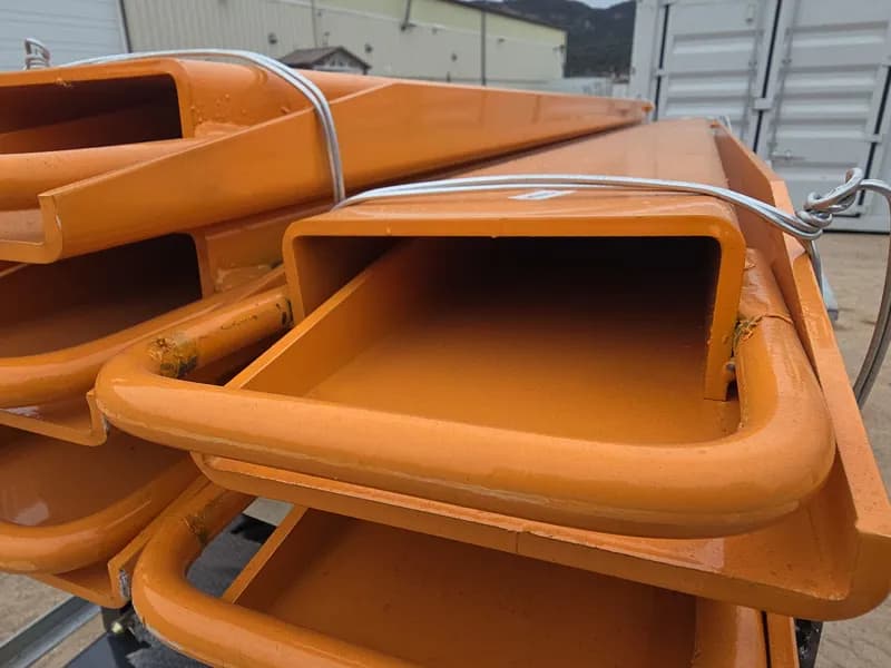 Heavy Duty Fork Extensions 84" (One Set), side view