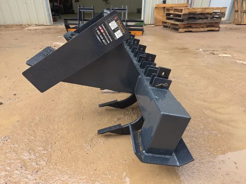Wolverine Skid Steer Ripper RPR-12-72W, rear view