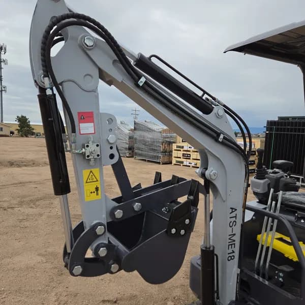 2026 ATS ME18 Mini Excavator 11.4hp, interior view