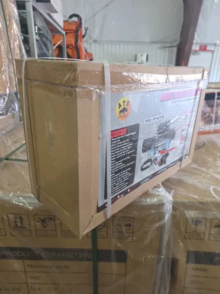 ATS Power 13000 lbs Electric Winch with Remote, rear view