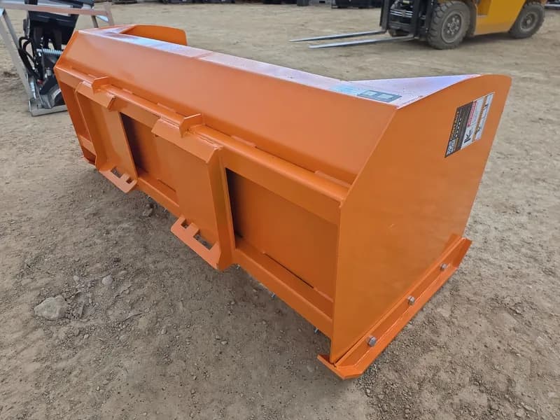 Wolverine SP-15-84W Skid Steer Snow Pusher, interior view