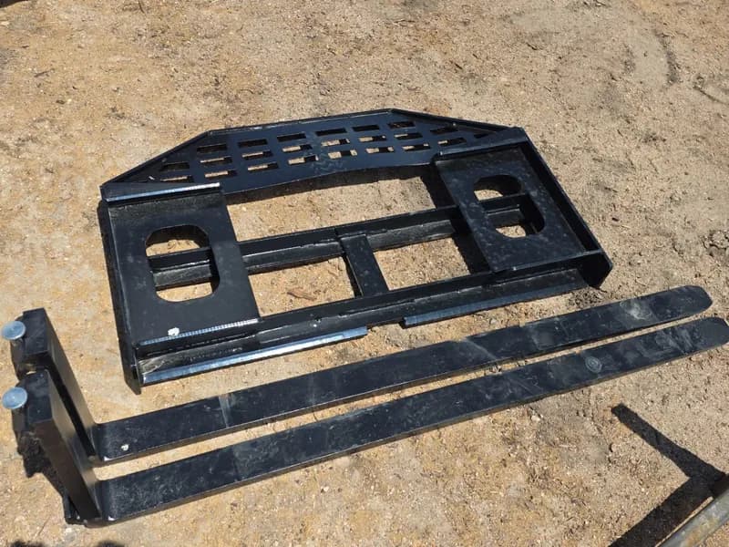 DHC Model 60 Inch Skid Steer Fork Attachment, primary view