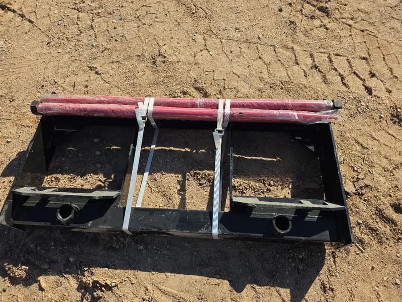 Skid Steer Bale Spear Fork Attachment, primary view