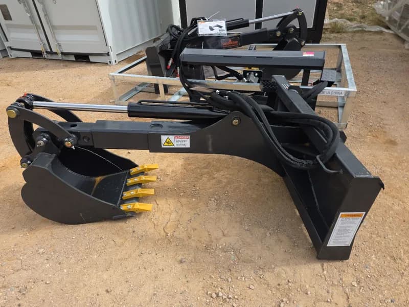 LandHonor BH-12-72D Big Arm Backhoe for Skid Steer, primary view