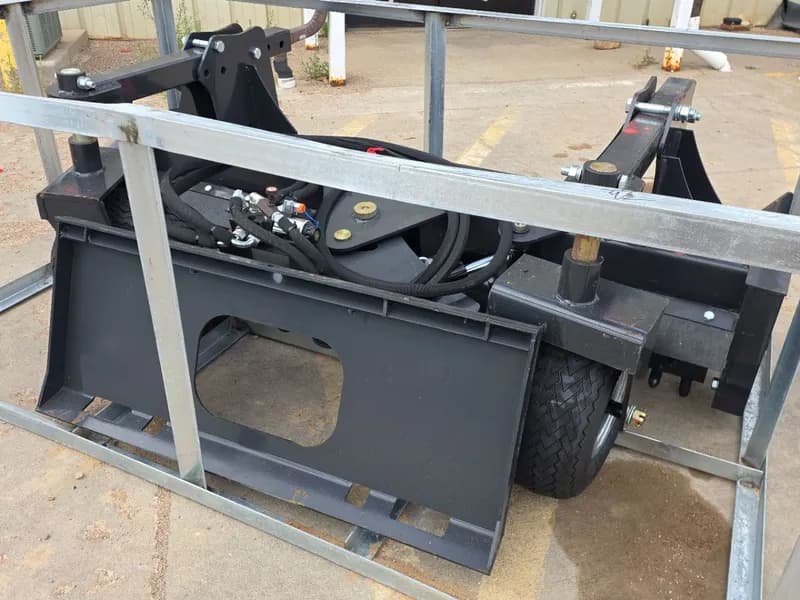 72-inch Industrial Power Rake Attachment PR-12-72W, detail view