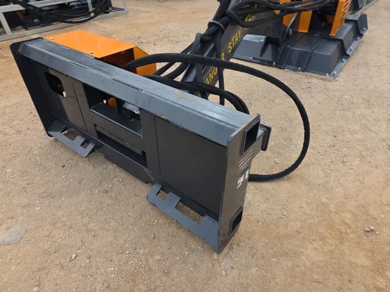 LandHonor ABC-13-125A Skid Steer Brush Cutter, rear view