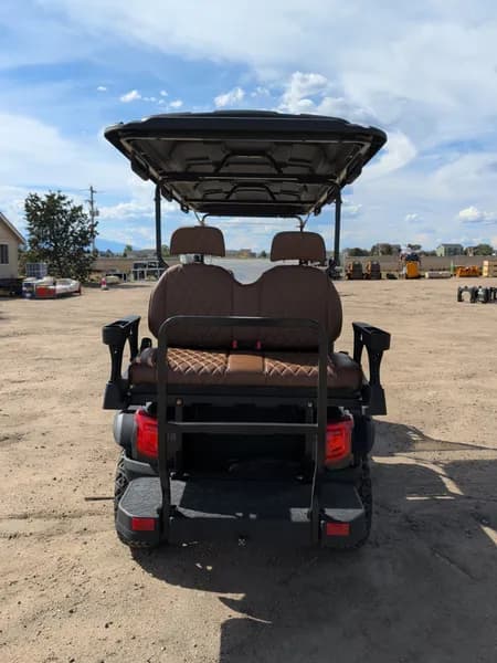 New 6 Person Luxury Electric Golf Cart SDLGC100 (Assembled)(Black), view 7