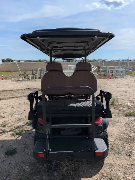 Unused Captok Electric Off-Road Golf Cart 6-Person GC42S 60V Assembled (Black) *Needs Work*, view 7