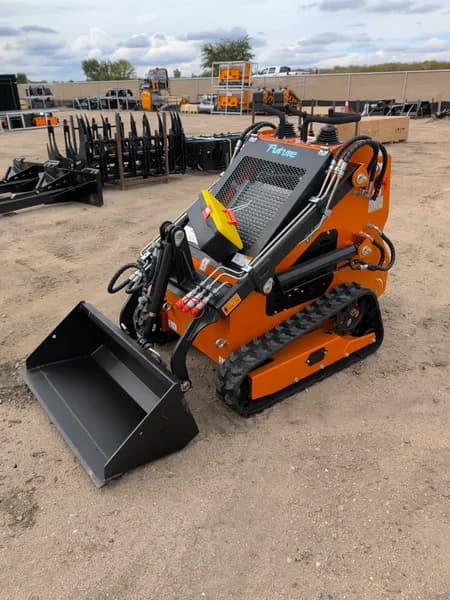 Future Skid Steer Loader w/ Bucket Model: 36C, side view